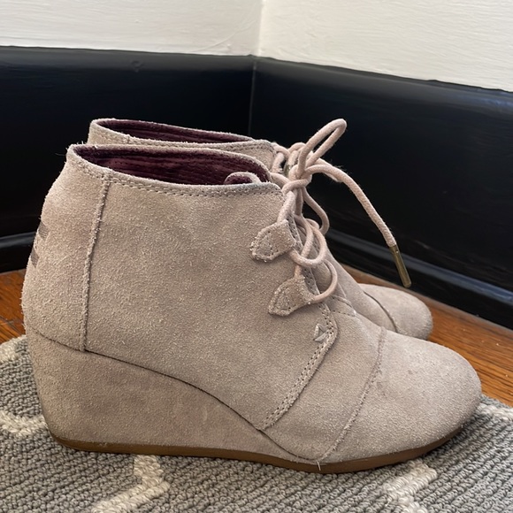 TOMS Wedge Boots Size 8.5 Women’s - Picture 5 of 5